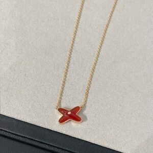 ❣️❣️ Chaumet Women’s Necklaces Gold and Red